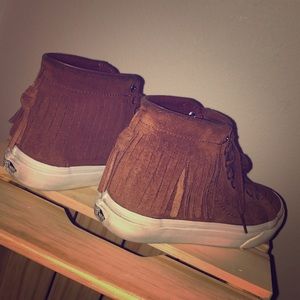 Camel Color Suede Vans